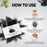 How to use charcoal tea tree mud mask