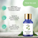 How to Use Black Pepper Essential Oil