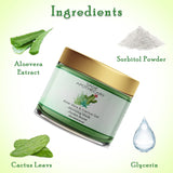 Ingredients of aloeveran cactus gel morning mask