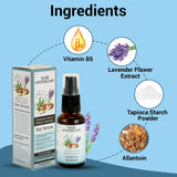 Ingredients in Hyaluronic Acid & belgium lavender day serum