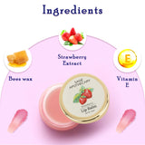 Ingredients in strawberry lip balm