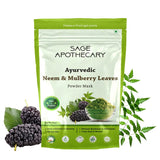 Neem & mulberry leaves powder face mask