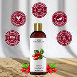 Sage apothecary rosehip oil stamp