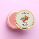 Sage Apothecary Strawberry lip balm, 8g
