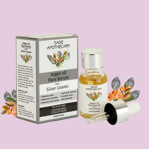 Sage apothecary argan oil sillver argan