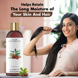 jojoba oil moisturize skin hair