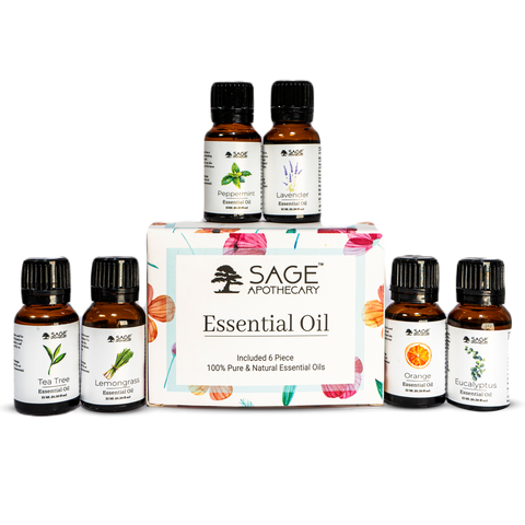 Essential Oil Pure & Natural for Hair Growth 15ML Pack of 6