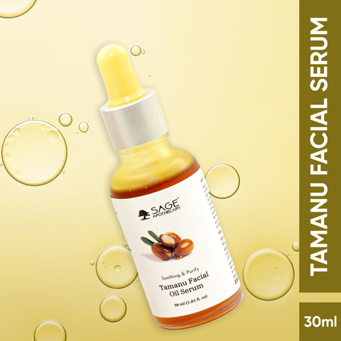 Face Serum Natural Tamanu Oil All Skin Type (Pack of 30ml)