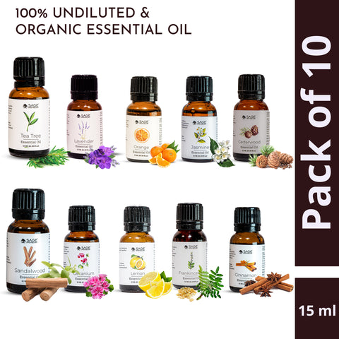 Essential Oil 15ML Pack of 10