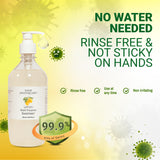 Lemon Hand Sanitizer Kills Germs Instantly