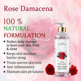 Benefits of Rosa Damacena Body Wash, 200ml