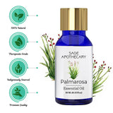 Benefits of palmarosa essential oil