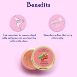 Benefits of strawberry lip scrub
