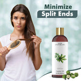 Castor oil minimize split ends