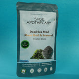 Dead sea mud seaweed powder mask