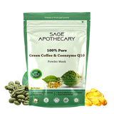Green coffee and coenzymepowder mask