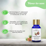 How to use cedarwood essential oil