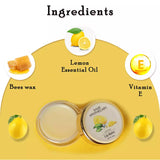 Ingredients lemon lip balm
