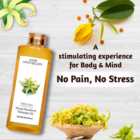 Ylang & Mandarin Massage Oil - 500 ml