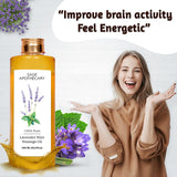 Lavender mint oil brain activity