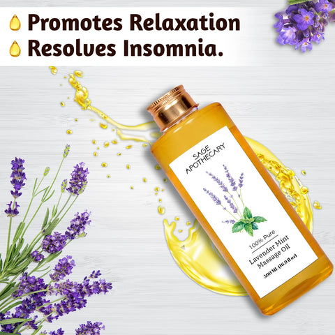 Lavender mint oil promote relaxation