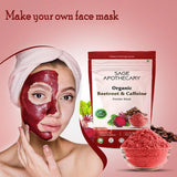 Make your own betroot face mask