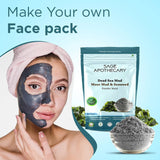 Make your own seaweed powder mask
