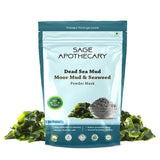 Moor mud seaweed powder mask