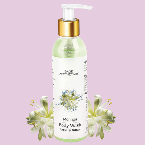 Moringa body wash