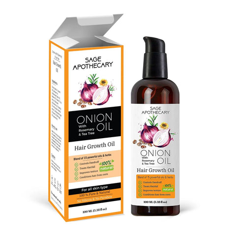 Onion hair oil for hair growth
