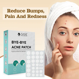 Sage Apothecary Acne Pimple Patch Invisible Hydrocolloid Waterproof Patches Active Surface Acne Pimple Patches for Face Zit Patch Acne Dots Pimple Overnight For All Skin Types 36 Invisible Facial Stickers (20 g)
