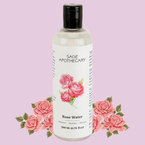 Sage apothecary rose water