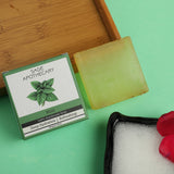 Sage Apothecary 100 % Natural Handmade Mint Bath Soap Pack of 3