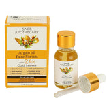 Sage Apothecary Argan Face Oil with Gold