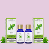 Sage Apothecary Basil Essential Oil (Pack of 2X10ml)
