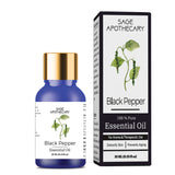 Sage Apothecary Black Pepper Essential Oil, 10ml