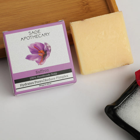 Sage Apothecary Saffron Soap, 100g