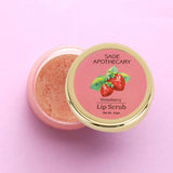 Sage Apothecary Strawberry lip scrub, 8g