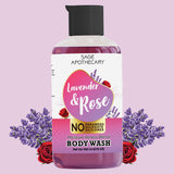 Lavender rose body wash