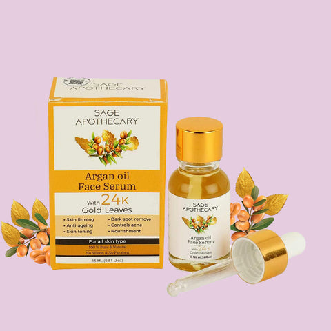 Sage apothecary argan oil face serum