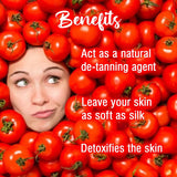 benefits of tomato handmade soap
