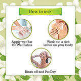 how to use Jasmine bath soap