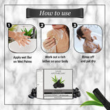 how to use charcoal handmade bath soap