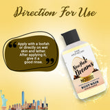 how to use newyork dreams body wash