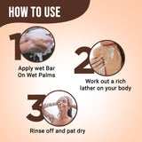 how to use sandalwood bath soap