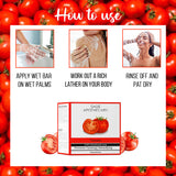 how to use tomato handmade soap