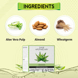 ingredients of aloe vera handmade bath soap