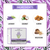 ingredients of lavender handmade bath soap