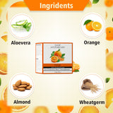 ingredients of orange bath soap