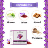 ingredients of saffron bath soap